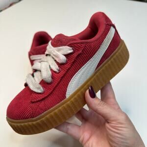 Puma x Fenty Creeper Phatty White Red Sneakers